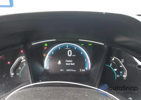 2019 Honda Civic Lx z USA, uszkodzony, nr VIN 19XFC2F6XKE039343